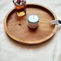 شمع دست ساز با امکان سفارش رنگ و طرح دلخواه