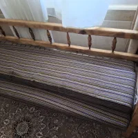 مبل ۵ نفره راحتی چوبی