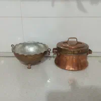 آجیل خوری مسی  وقابلمه مسی