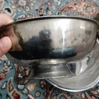 قندان بزرگ برنجی آبکاری وکیوم
