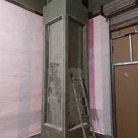 اجرای کناف   نقاشی گچ کاری پتینه