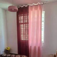 چراغ آویز مدرن و پرده پانچ