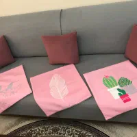 روی کوسن ،رومیزی،ساعت مینیمال ،خارجی وبسیارزیبا