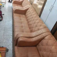 مبل هفت نفره در حد آک و شسته شده