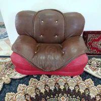 مبل راحتی هفت نفره چرم