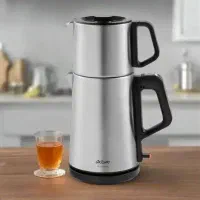 چای ساز آرزوم ترک وارداتی استیل اقساطی لوازم خانگی