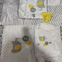 سرویس خواب مخمل طرح فیل و بادکنک