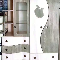 سرویس اسپرت تخت و کمد کودک طرح اپل