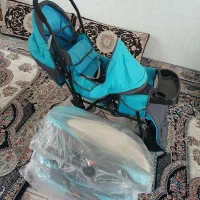کالسکه دوقولویی و دو عدد کریر