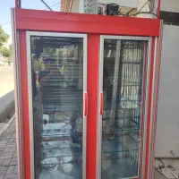 یخچال ایستاده قرمز 1/5متری