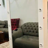 آینه قدی چراغ دار درب کشویی