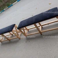 نیمکت چوبی سه نفره نیمکت لهستانی
