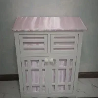 کمدچه سفید pvc