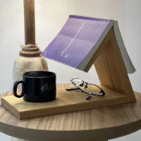 استند چوبی رومیزی کتاب فانتزی و شیک
