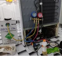 تعمیرات تخصصی یخچال فریزر وابسردکن درمنزل باضمانت