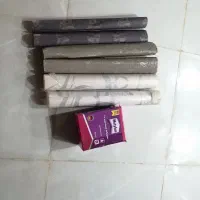 کاغذ دیواری مقداری وسایل ساختمان