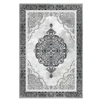 فرش مخمل نادی طرح سنتی کد O109