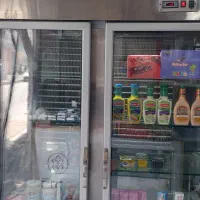 یخچال دو درب تمام استیل