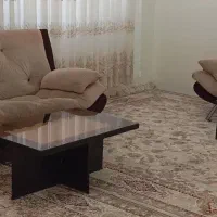 مبل راحتی هفت نفره سالم به همراه میز وعسلی