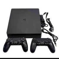 PS4 Slim کپی‌خور ورژن 9 با 2 دسته اورجینال