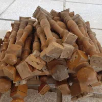 پایه نرده چوبی