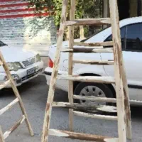 نردبان نقاشی چوبی نونو