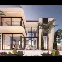 280متر-ویلا-دوبلکس-نما-مدرن