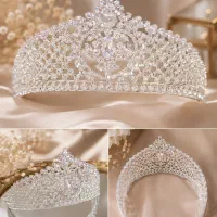 تاج عروس کریستالی وارداتی