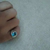 انگشتر توپاز اصلی سوئیس