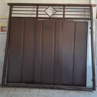 درب آهنی حیاط فوق سنگین در اندازه ۲/۷۰ در ۲/۶۰