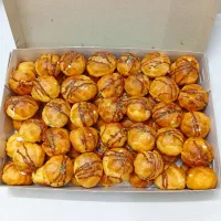 شیرینی نان خامه ای مغزدار خانگی