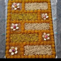 پخت حلوا انواع دسر....