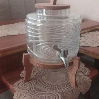 گلمن شیشه ای با پایه