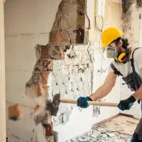 تخریب داخل ساختمان با ابزار کامل با حمل نخاله