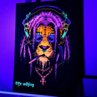 ساعت blacklight|ساعت دیواری و تزئینی|تهران, ونک|دیوار