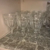 دو دست گیلاس خوری مدل شصتی بدونه کارتون
