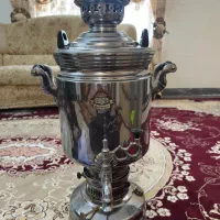 سماور نفتی قدیمی مناسب برای کمپ های بزرگ و ییلاق