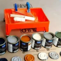 نقاشی ساختمان تهران کیفیت عالی