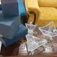 شکلات خوری و میوه خوری کریستال چک بوهمیا