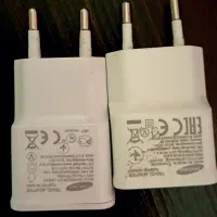 دو عدد آداپتور شارژر سامسونگ
