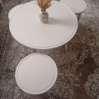 میز جلو مبلی گرد