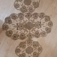 رومیزی کار شده دست دوز هندی