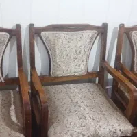 مبل هشت نفره با چوب راش