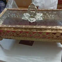 ظرف تزئینی طلایی