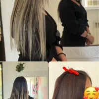 اکستنشن مو و آموزش حرفه‌ ای