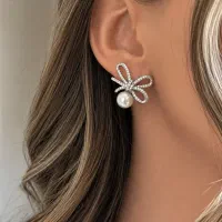 گوشواره جواهری