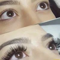 مدل اکستنشن مژه زیرنظر مدرس حرفه ای