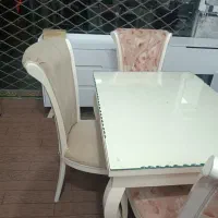 میز نهارخوری چوب