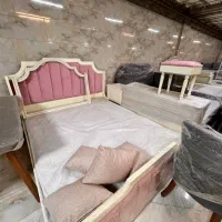 تختخواب دونفره تاج دار+