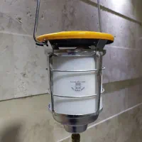 چراغ زنبوری پیکنیکی عتیقه شیشه المانی